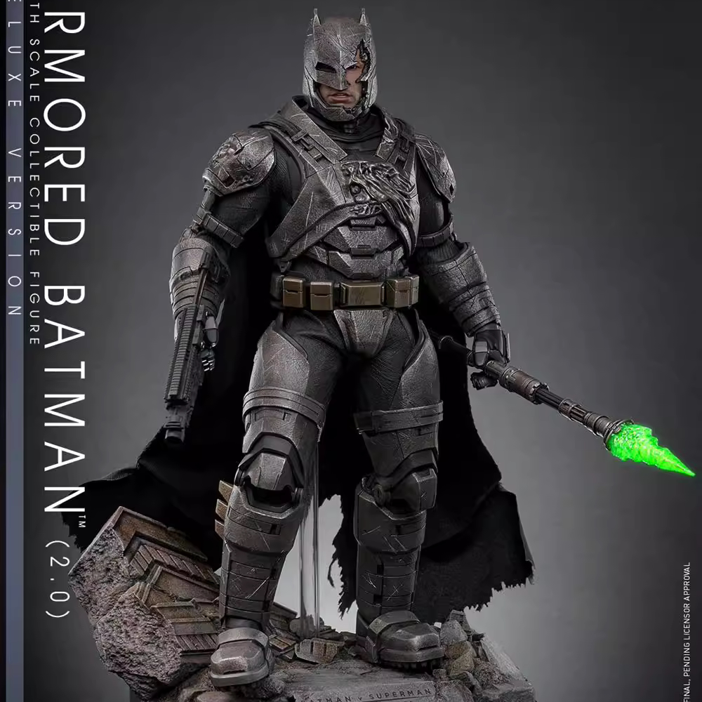 In Stock Hottoys Ht Mms742-D62 Mms743-D63 Batman Heavy Armor 2.0 Standard Deluxe
