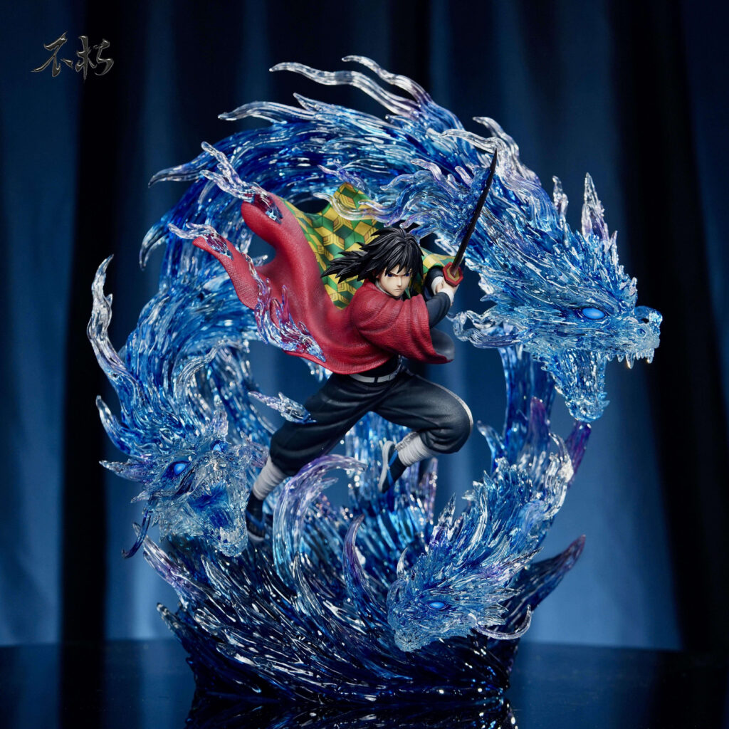 Demon Slayer Anime Blind Box Figure Demon Slayer Corps Tanjiro Zenitsu Water Pillar Tomioka Giyuu Model Ornament Gift