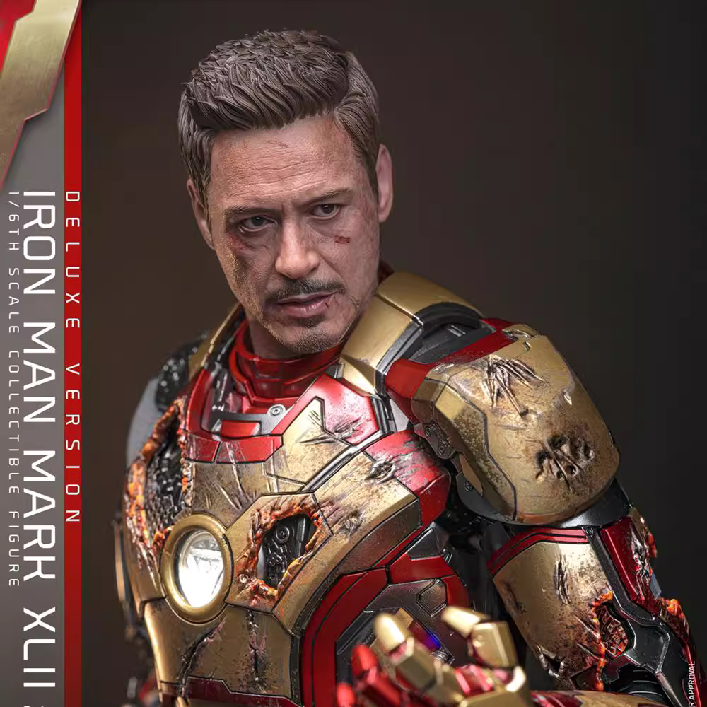 In Stock Hottoys 1/6 Iron Man 3 Mk42 2.0 Alloy Action Figure Mms758/759B