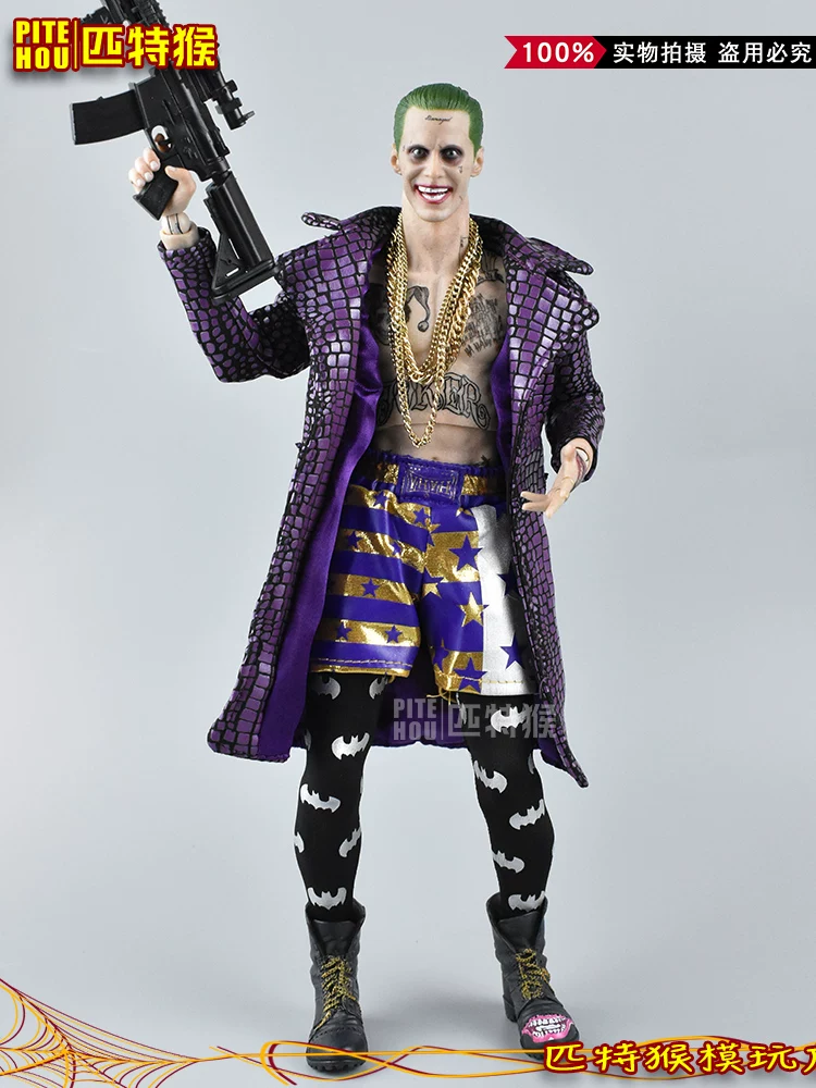 Authentic Crazy Toys Suicide Squad Joker Male and Female Harley Quinn Action Figure Model Trendy Toy Gift