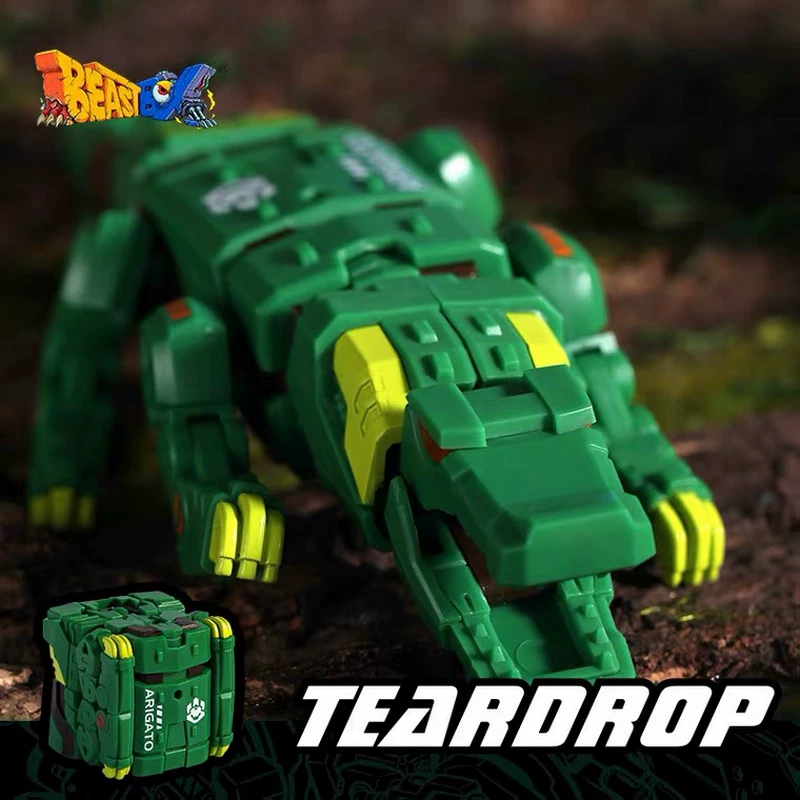 Transformation Toy 52Toys Beast Box Tears Fury Star Crocodile Animal Mecha Trendy Toy Model
