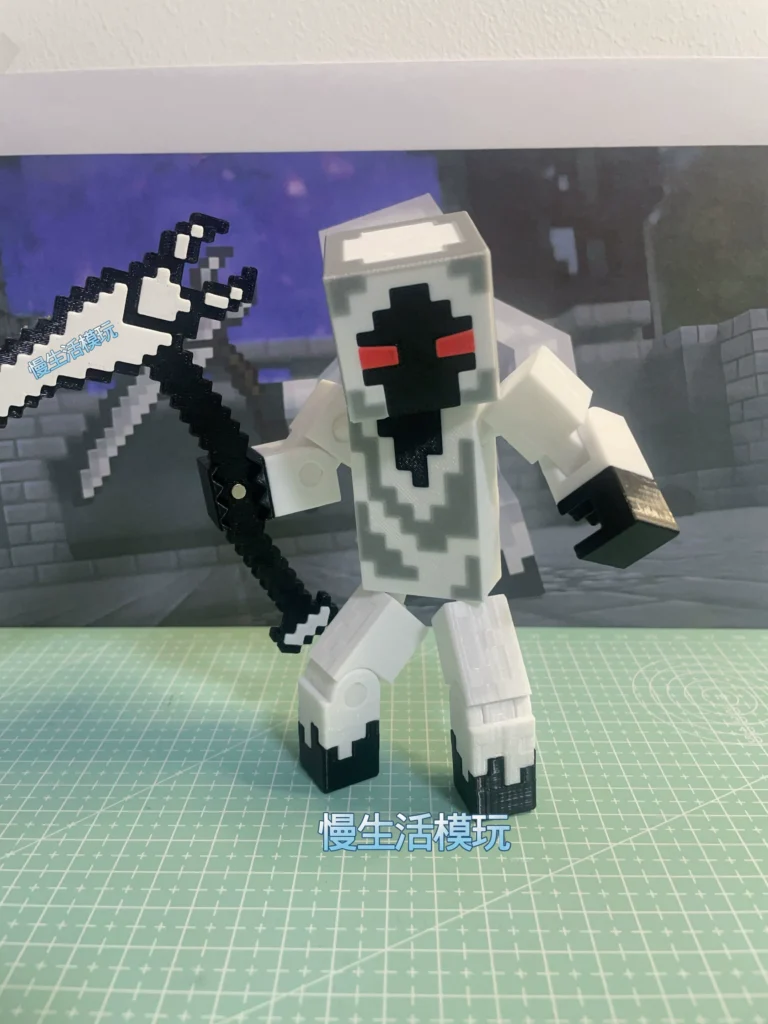 Mc Minecraft Annoying Villager Entity 303 Super Articulated Action Figure 3D Printed Toy Display Piece