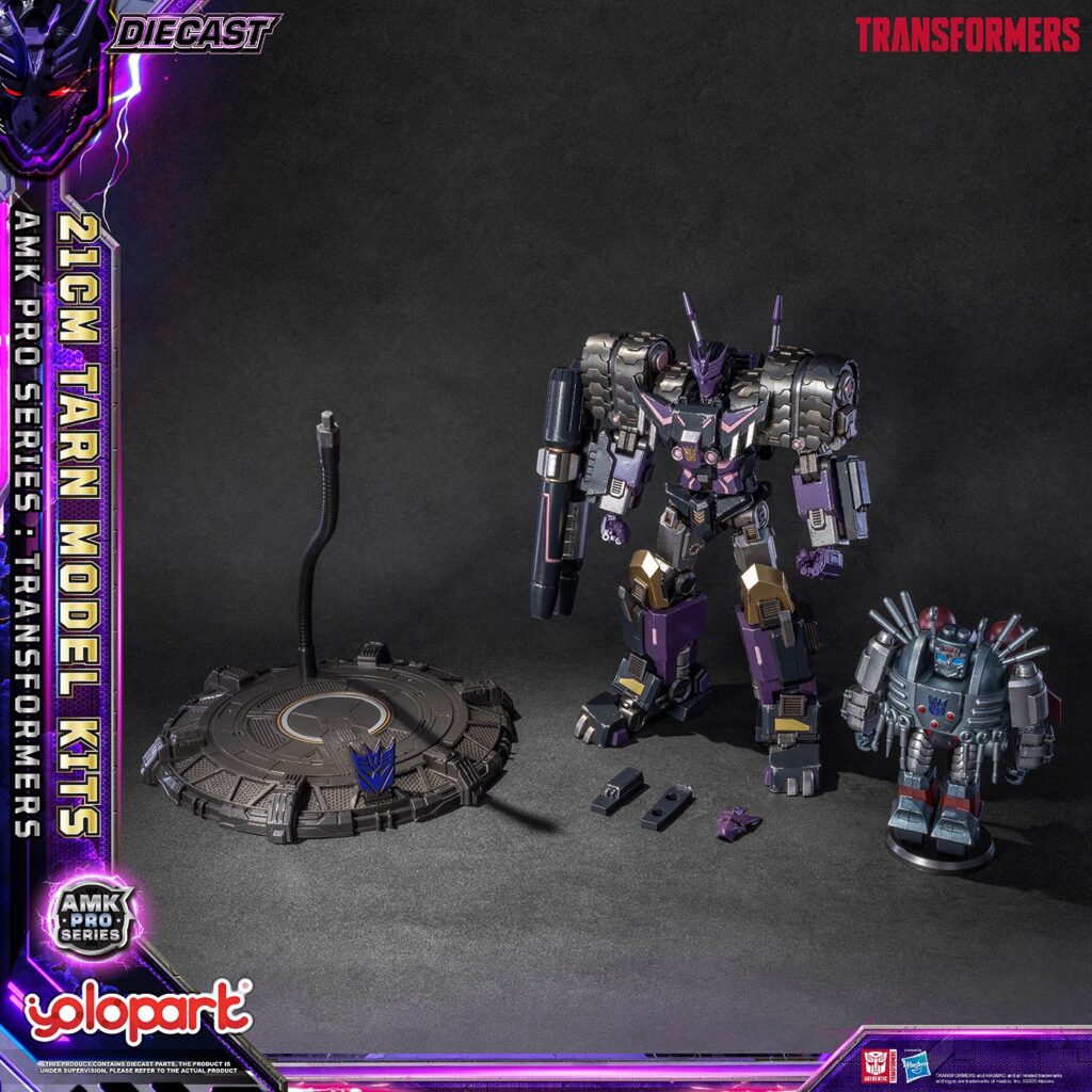 Yolopark Transformers Amkpro Tarn Alloy Assembly Figure Pre-Assembled Movable Model Ornament