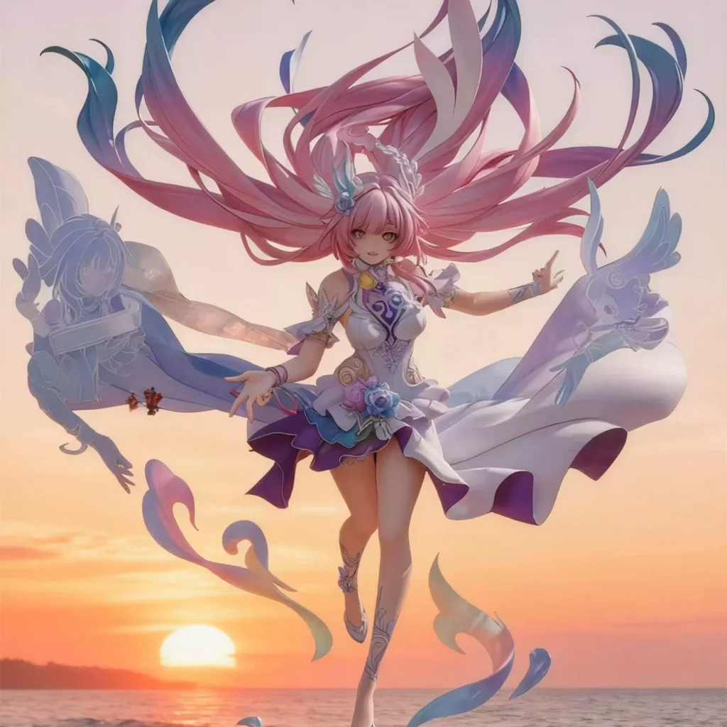 Special Offer: Honkai Impact Figure, Honkai Star Rail, Honkai Impact War God Liuying Anime Series Blind Box Figure