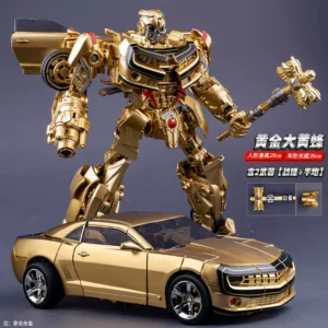 Transformers Toys for Boys, Genuine Alloy Bumblebee and Optimus Prime Action Figures, Robot Model Figures, Gifts