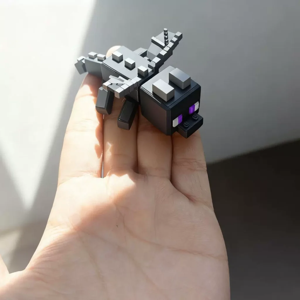 Super Cute Ender Dragon Cub Full-Body Movable Toy, Minecraft 3D Printed Toy Birthday Gift