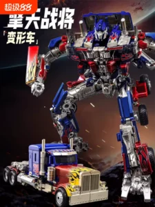 Transforming Toy 5: Optimus Prime Official Alloy Bumblebee Boy Model Robot Car Figurine