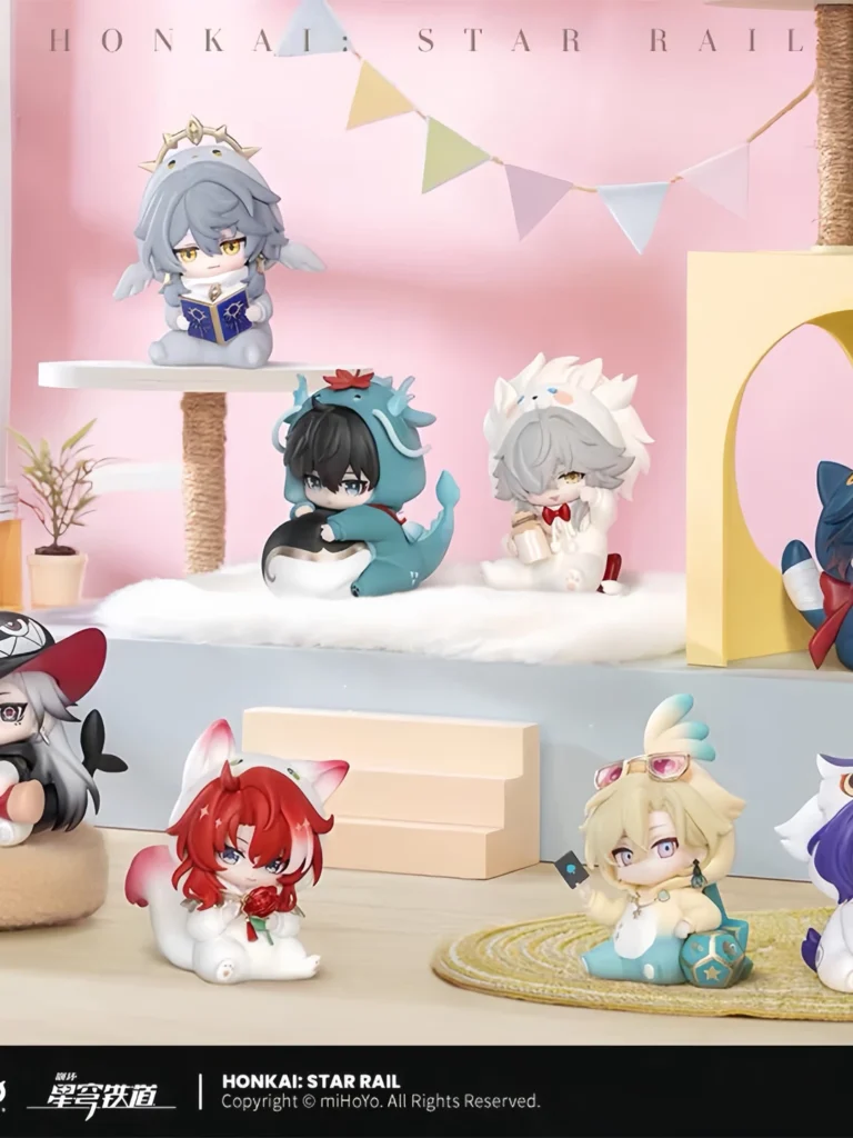 Mihoyo Honkai Star Rail Boys' Dormitory Series Blind Box Q Version Figurine Peripheral Gift