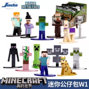 Jada Minecraft Mini Figure Pack W1 Blind Bag Metal Figurine Peripheral Decoration