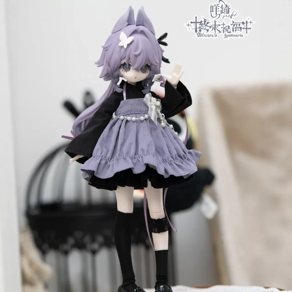 [in Stock] Meki End Blessing Series 1/8 Bjd Movable Doll Blind Box Toy Figurine Gift