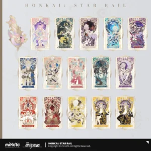 【Mihoyo/Honkai: Star Rail】As I Wrote Series Metal Bookmarks Mihoyo