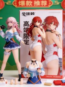 Honkai: Star Rail Figure Beauty March 7Th Statue Ornament Two-Dimensional Domestic Female Figure Ornament Blind Box