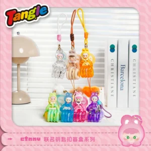 Tangle Hou Minghao's Same Style Twisty Toy Cimmy Cute Rabbit Blind Box Stress Relief Edc Training Toy Keychain Pendant
