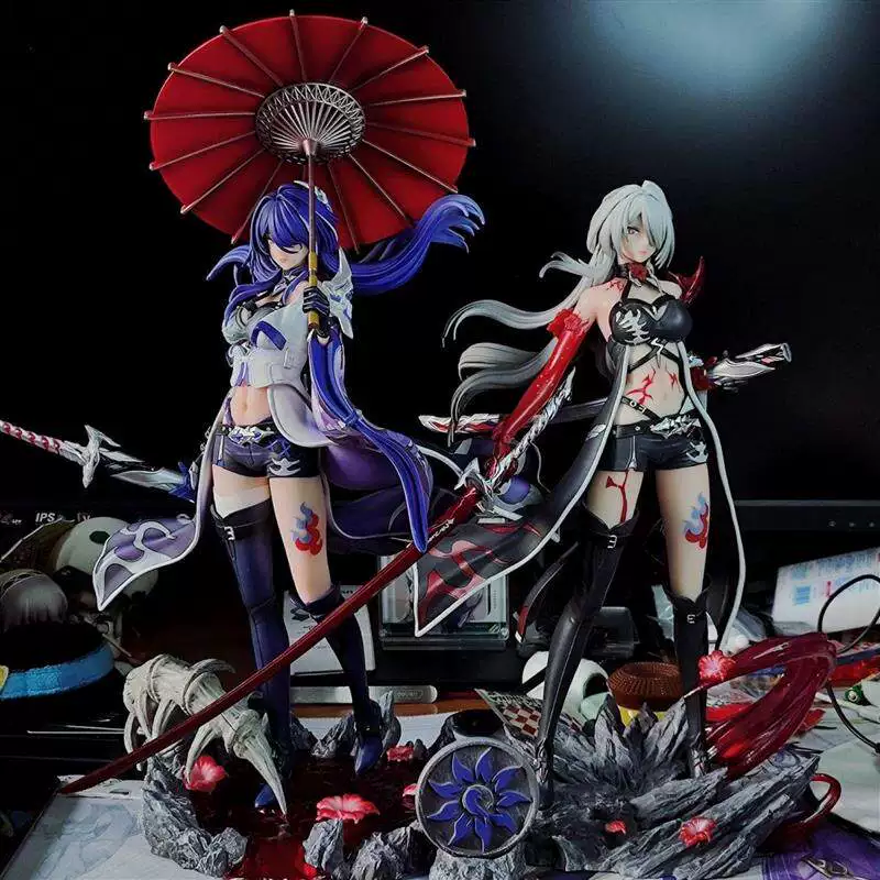 Honkai Star Rail Game Merchandise Huangquan Figure, Transmigration, Wandering Dream, Enshaded, Two-Dimensional Case Decoration