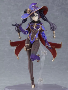 Figma Genshin Impact Mona Action Figure Model, Genuine, Brand New, Unopened, in Stock, 1/12 Scale