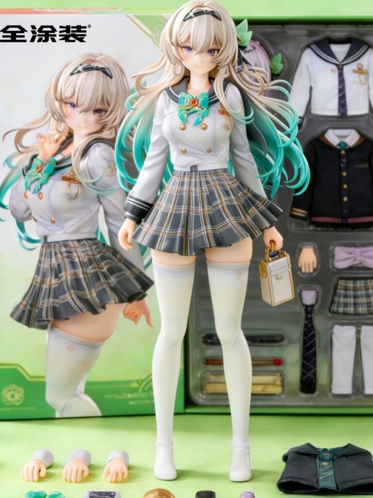 Honkai: Star Rail Figure, Firefly Figure, Uniform, Anime-Style Beautiful Girl Figure, Female Figure, Blind Box