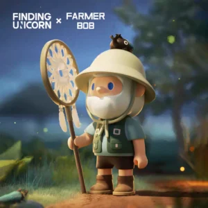 Authentic Finding Unicorn Farmer Bob on the Farm 13Th Generation Blind Box Figurine Desktop Ornament Gift