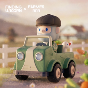 Looking for the Unicorn Farmer Bob in the 13Th Generation Blind Box Series of Farm-Themed Trendy Farmer Figurines, a Gift for Girls