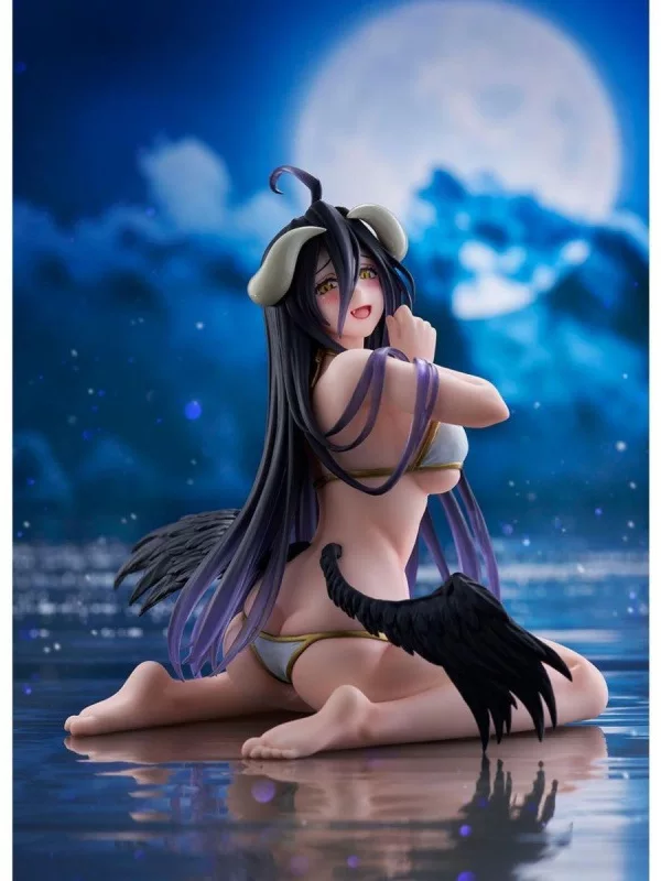 Anime Two-Dimensional Beautiful Girl Series Swimsuit Yael Sitting Posture Beidou Figure Trendy Toy Doll Ornament Girl Gift