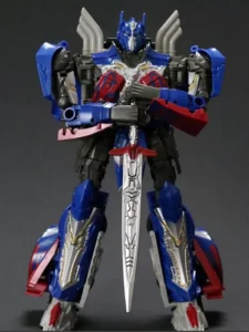Transforming Toy Boy King Kong Tai Ba Knight Pillar Alloy Optimus Car Pillar Robot Boy Figure Gift