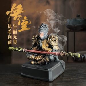 Handmade Black Myth Wukong Great Sage Immortal Resin Decorative Figurine Game Peripheral Model Westward Journey