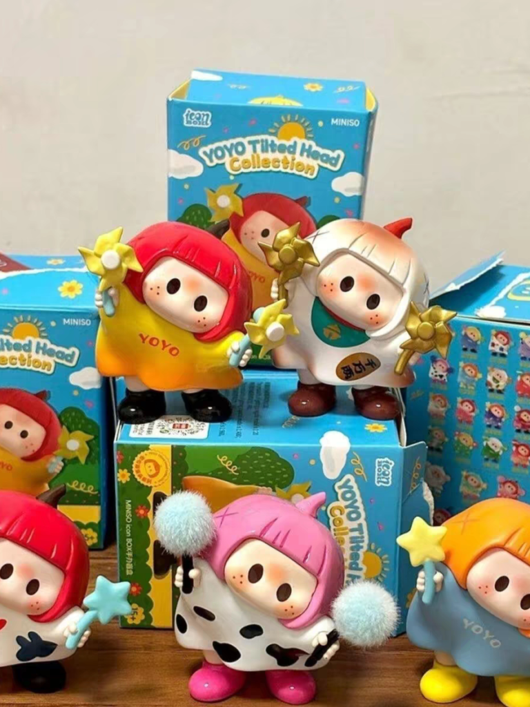 New Yoyo-Chan and Youyou-Chan Blind Box Toy Collaboration Series Trendy Toys in Stock Figurines Birthday Gifts for Men and Women
