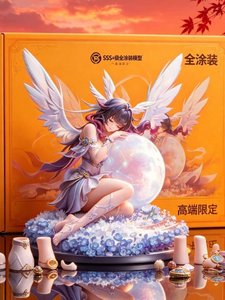 Genshin Impact Figurine: Blossom Ball Columbia Figure, Beautiful Girl 2D Special Edition Figure, Women's Figure Blind Box
