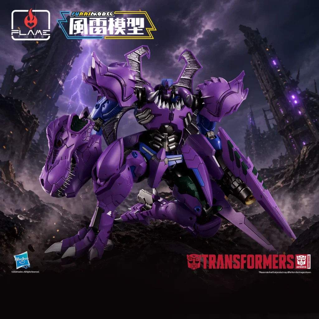 Flame Toys Wind and Thunder Assembly Model Transformers Super Warrior Tyrannosaurus Rex Megatron Chinese Valentine's Day Gift