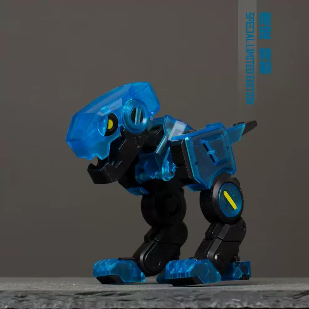 Beast Box Series Transforming Little Dinosaur Toy Mecha Trendy Collectible Model Gift for Boys Assembly Toy