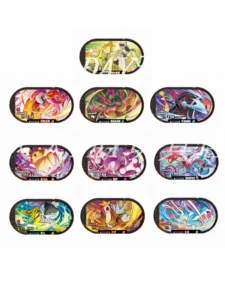 Pokémon Shining Stars Card Series: Galaxy Series 1 Reissue 6-Star Card Series 5 Arceus, Pikachu, and the Three Sacred Beasts