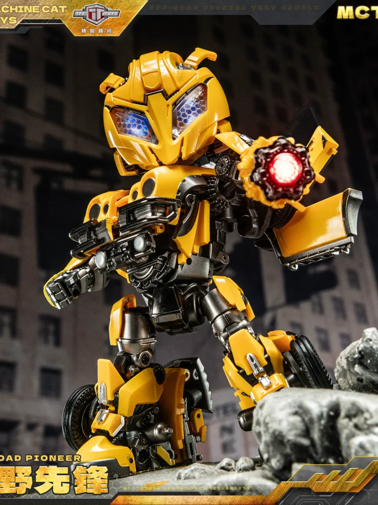 Laser Cat Bumblebee Mct-01 Off-Road Pioneer Machinecat-Toys Transforming Toy Car Model Machine