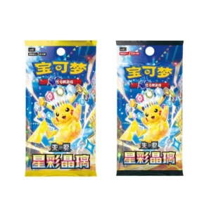 Cangsheng Card Game Ptcg Crimson Csv9 Starlight Crystal Simplified Chinese 17.0 Pokémon Card Game Official Battle Card Pack