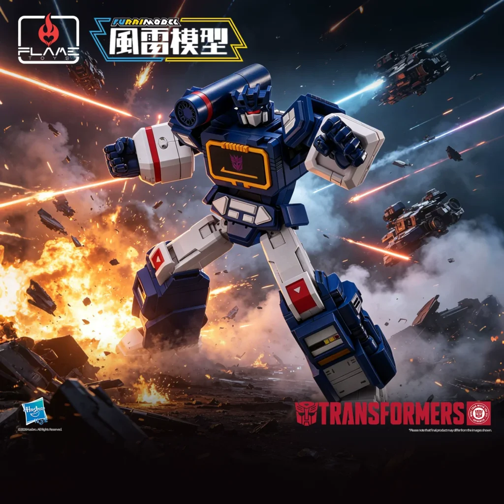Flame Toys Wind and Thunder Assembly Model Transformers Soundwave Qixi Festival Gift