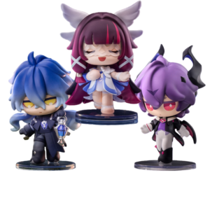 Popmart Genshin Impact Carnival Reunion Q Version Series Figures Blind Box Decoration Trendy Toys Gift