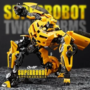 Transformers Bumblebee Authentic Bumblebee Warrior Alloy Version Boy Model Robot Car New Gift