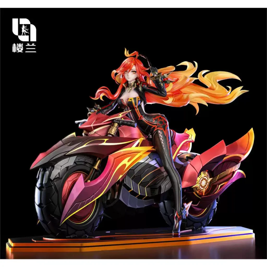 Genshin Impact Luan Fire God Moto Mavika Female Figure Animation Model Statue Model Ornament Toy Gk Game Figure