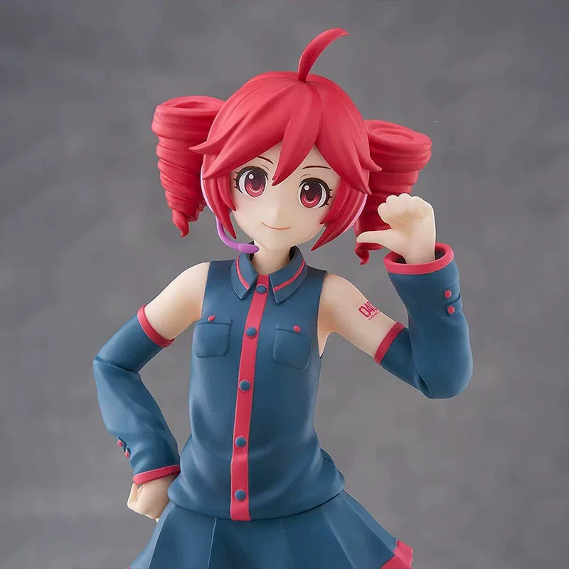 Standing Pop Accent Teto Virtual Idol Figure Beautiful Girl Ornament Anime Doll Case Model High Quality