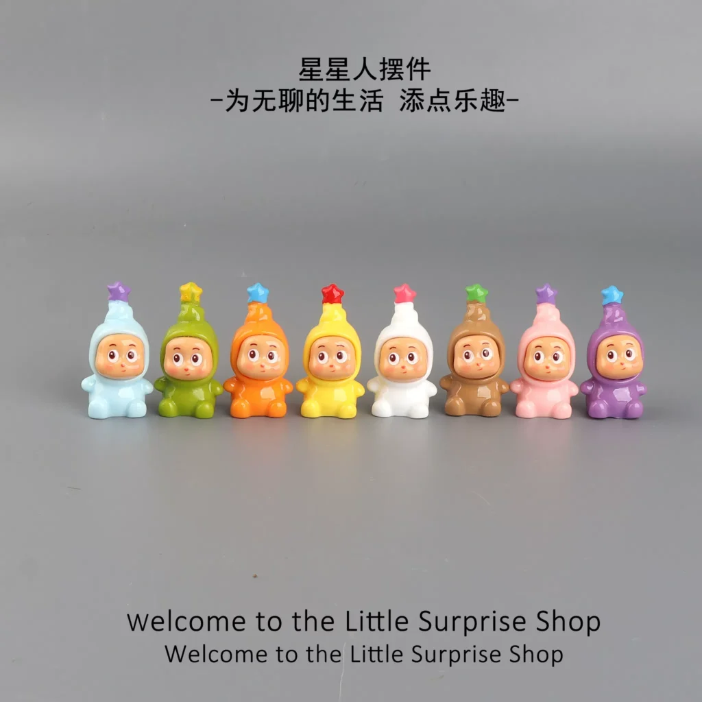 Bored? Set up a Few Cute and Healing Star-Shaped Figurines as Desktop Decorations to Relieve Stress and Decorate Your Car