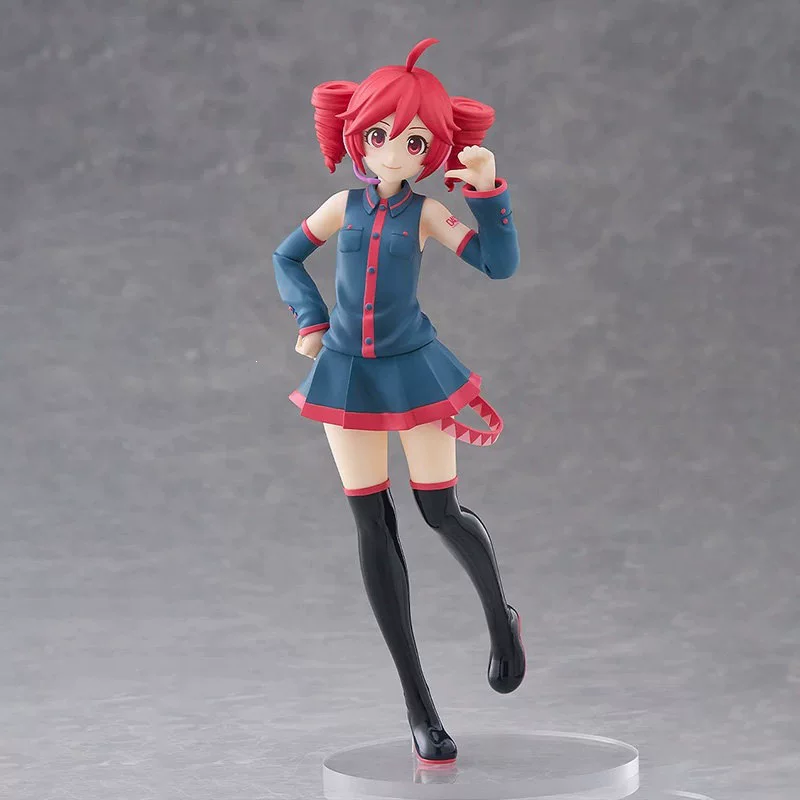 Standing Posture Pop Heavy-Duty Teto Virtual Singer Figure Beautiful Girl Ornament Anime Doll Case Model High Quality