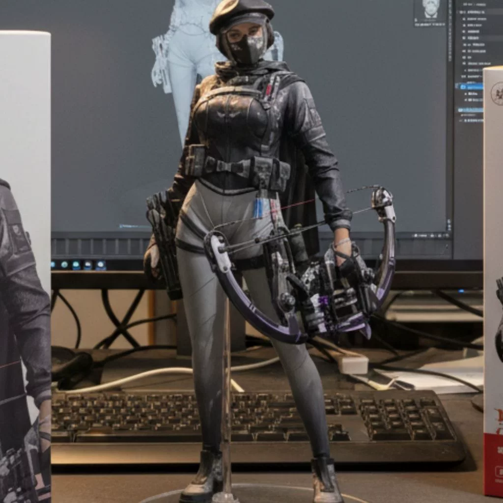Special Offer! Luna Red Skin Figure [See Details Page for Model] In-Stock Clearance Sale Hether Fire Shadow Genshin Impact Figure