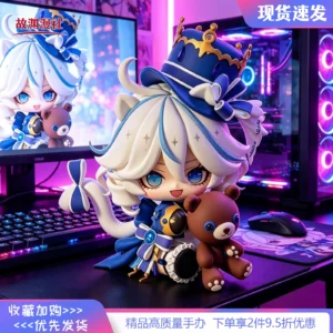 Q Version of Funina Holding a Bear [Top Version] Cute Game Figure Model Peripheral Trendy Toy Decoration Desk Gift
