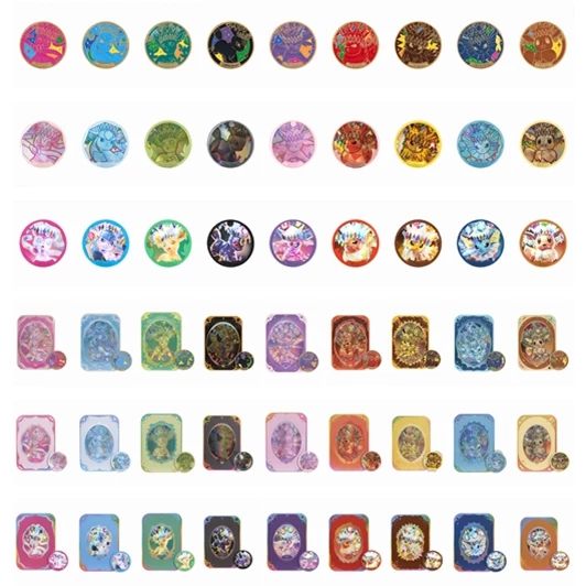 Pokémon Trading Card Game Ptcg Simplified Chinese Taichi Shengju Collection Peripheral Magnetic Sticker Indicator Box