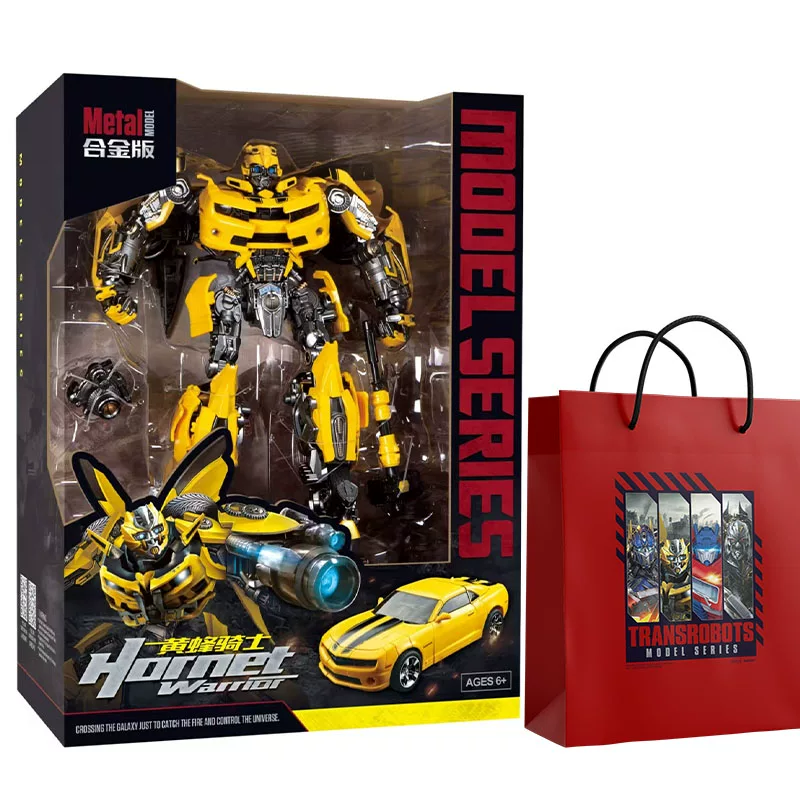 Optimus Prime Bumblebee Transforming Toy Car Airplane Tank Transformers Robot Alloy Model Boys Gift