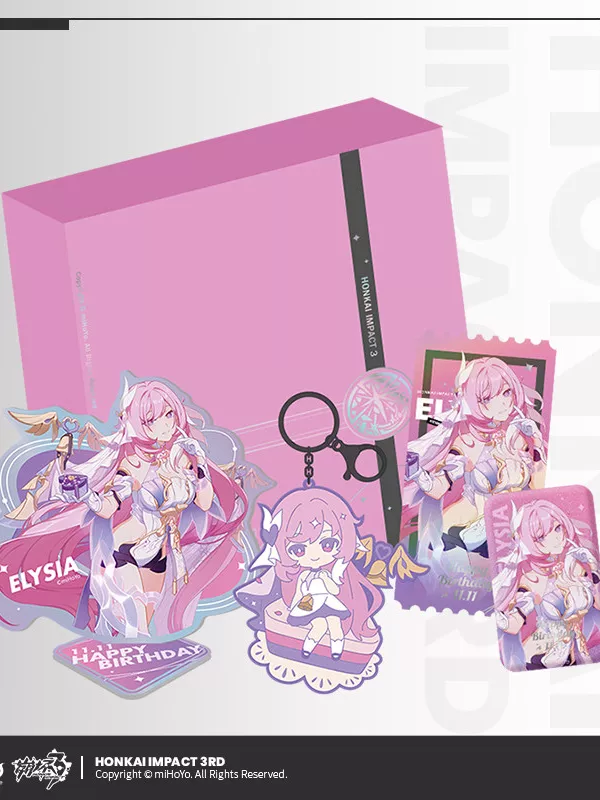 Honkai Impact 3Rd Valkyrie Birthday Gift Box Mihoyo Official Merchandise Bronya Birthday Commemorative Gift Box Grace