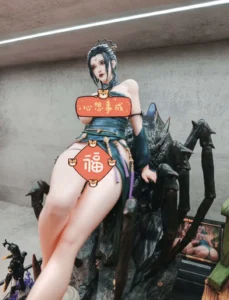 Wf Journey to the West Female Spider Demon Black Myth Wukong 4Th Sister Anime Figure Statue Model Ornament Toy Armor
