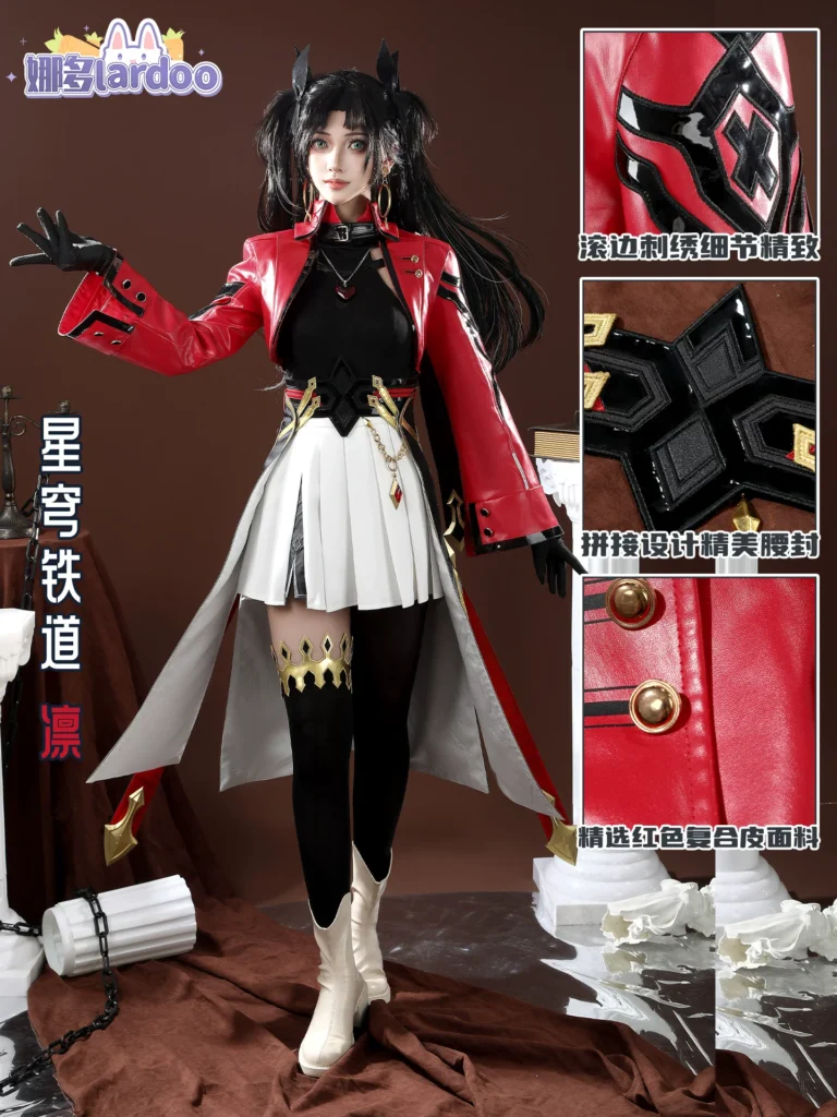 Nado Honkai: Star Rail Fate Collaboration Rin Tohsaka Cosplay Costume G5867