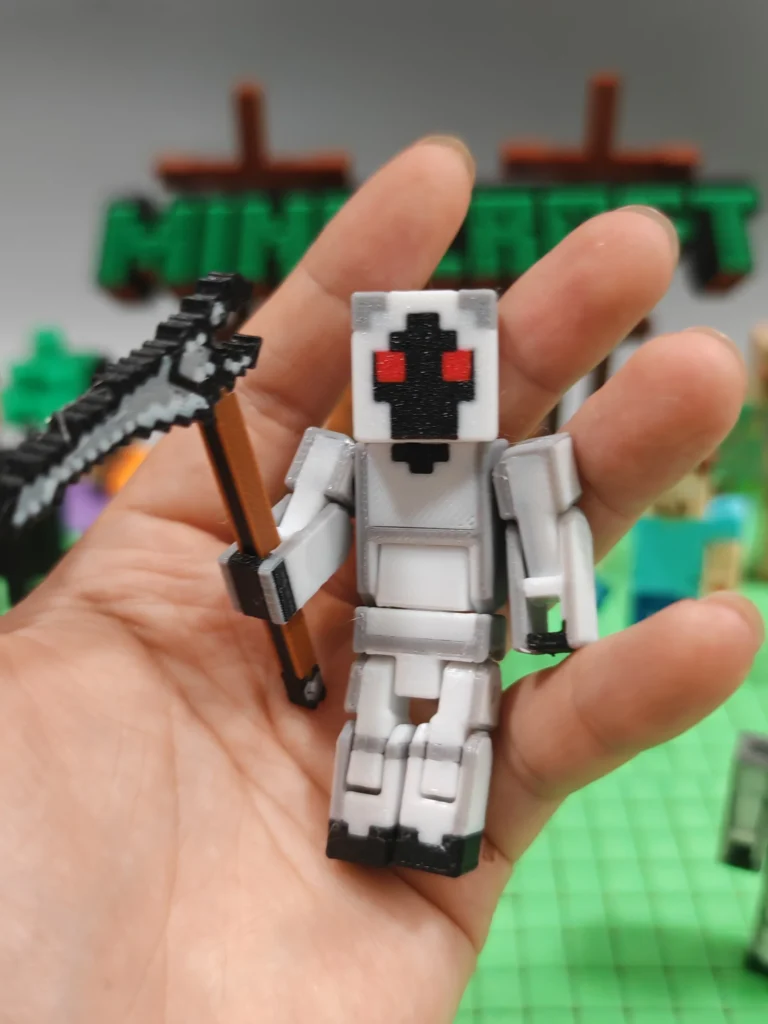 Minecraft Entity 303 Hot Item: Him, Enderman, Steve Printed Toys, Super Movable Multi-Joint Figures