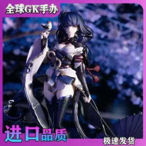 Genshin Impact Raiden Shogun Standing Pose Beautiful Girl Figure Model Ornament Ruochao