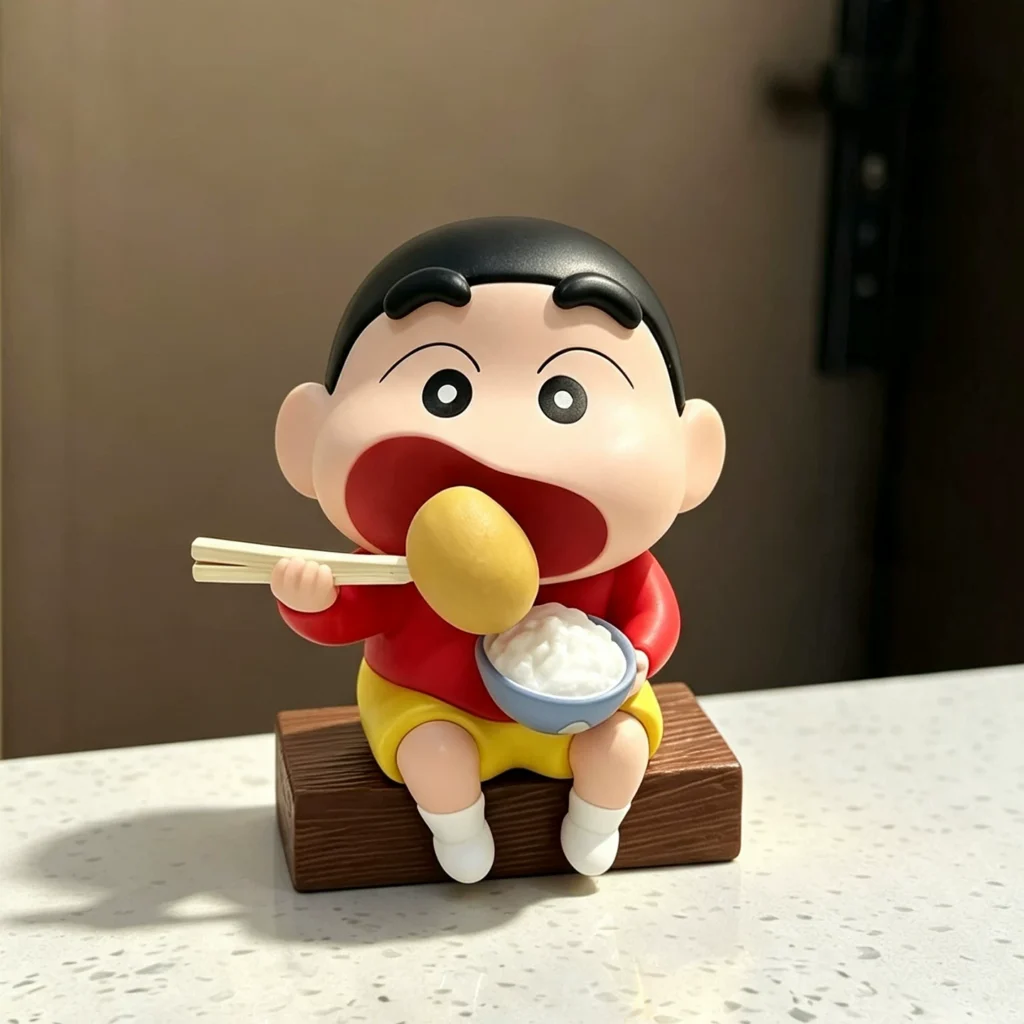 Crayon Shin-Chan Potato Figurine Blind Box Cute Desktop Decoration for Entryway Tv Cabinet, Qixi Festival Birthday Gift