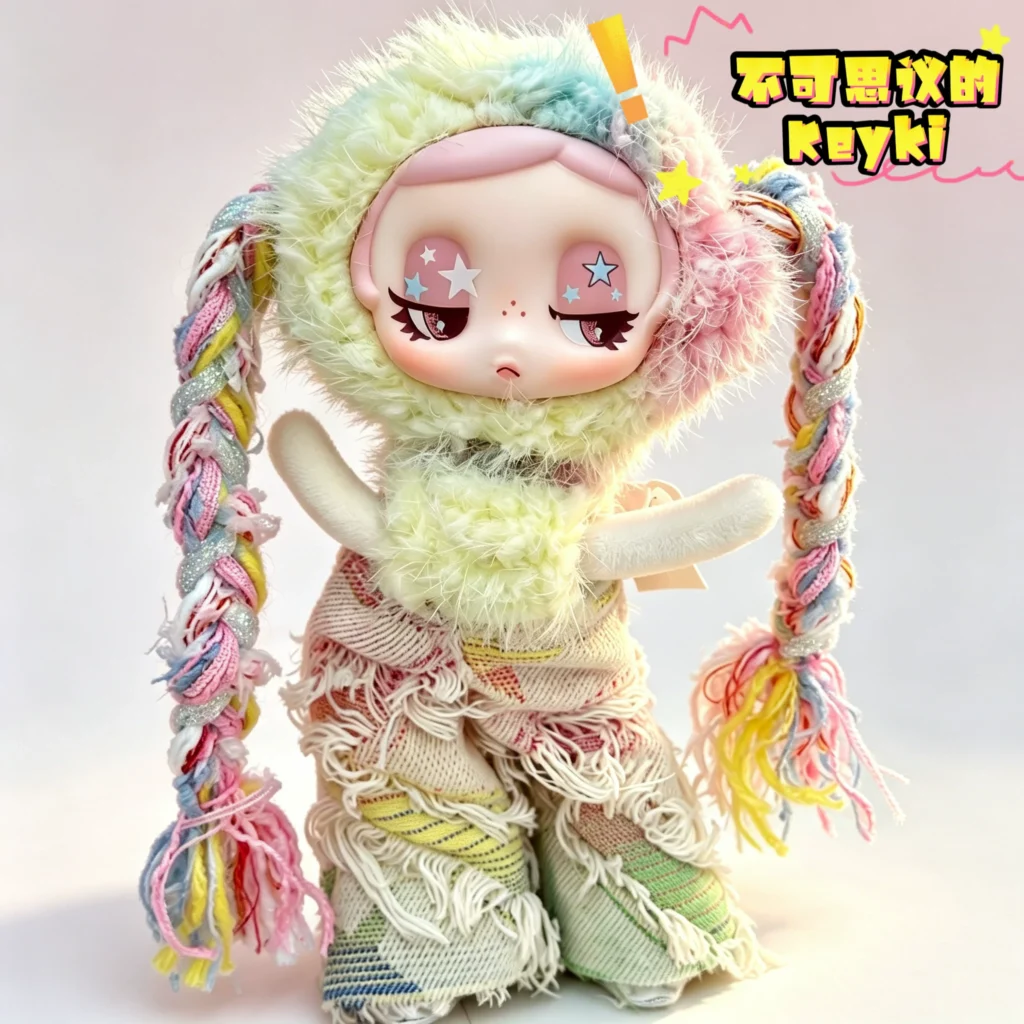 Colliegogo Keyki Series Blind Box Plush Pendant Doll for Girls 1
